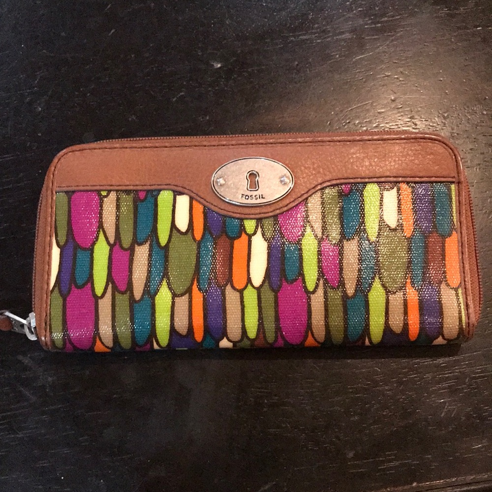Fossil Zip Wallet